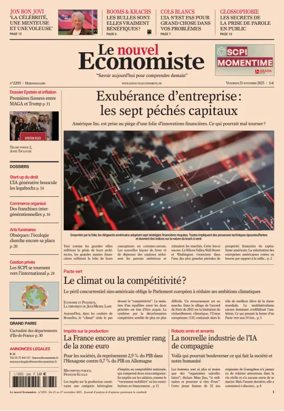 Cover of Le Nouvel Economiste