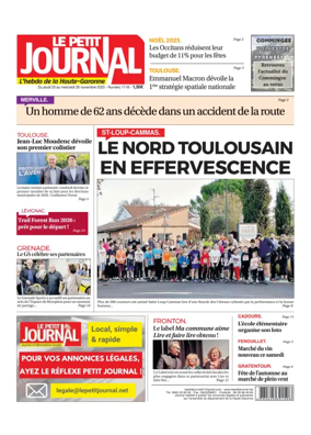 Cover of Le Petit Journal - L'hebdo du Pays Toulousain