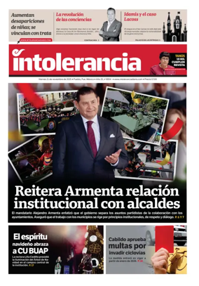 Cover of Intolerancia Diario