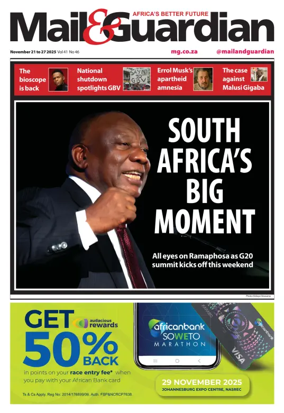 Cover of Mail & Guardian