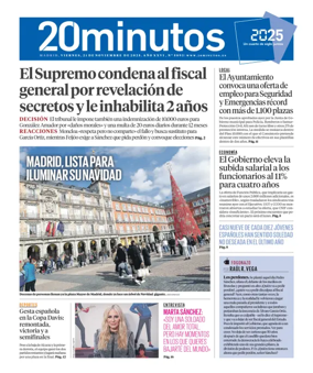 Cover of 20 Minutos Madrid