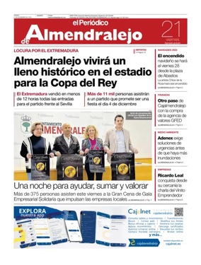 Cover of El Periódico de Almendralejo