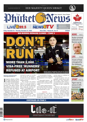 Cover of The Phuket News