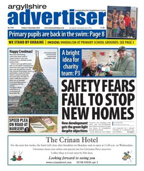Cover of Argyllshire Advertiser