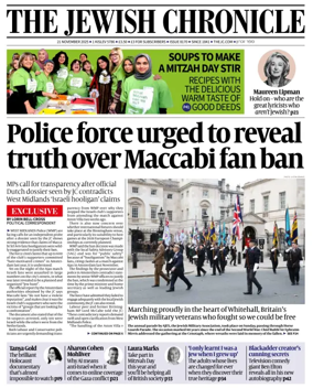 Cover of The Jewish Chronicle