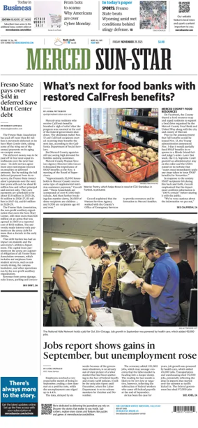 Cover of Merced Sun-Star