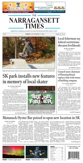 Cover of Narragansett Times