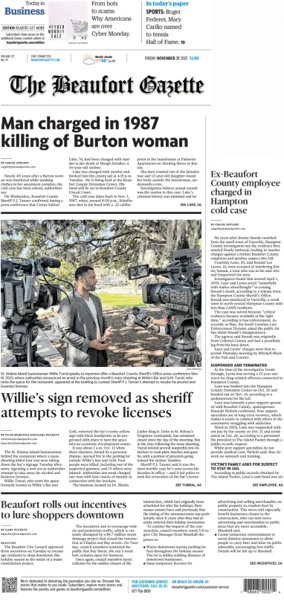 Cover of The Beaufort Gazette