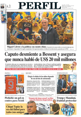 Cover of Perfil (Sabado)