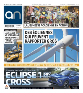 Cover of Acadie Nouvelle