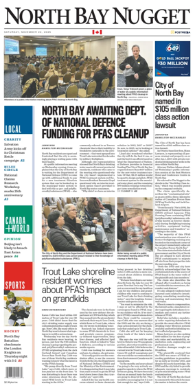 Cover of North Bay Nugget