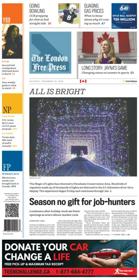 Cover of The London Free Press