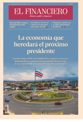Cover of El Financiero (Costa Rica)