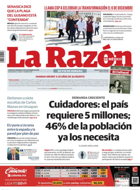 Cover of La Razón de México