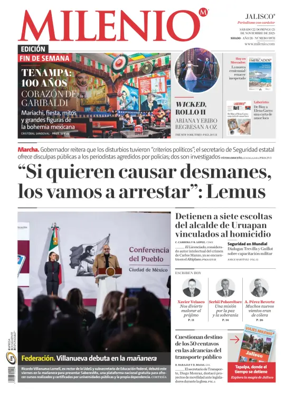 Cover of Milenio Jalisco