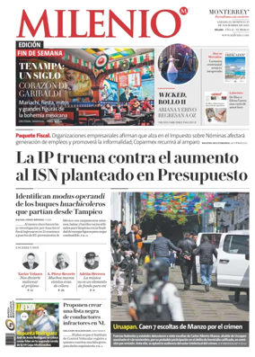Cover of Milenio Monterrey