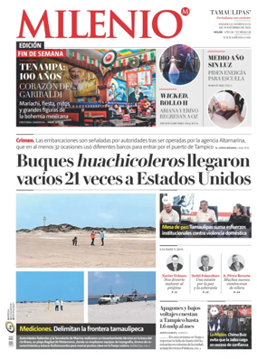Cover of Milenio Tamaulipas