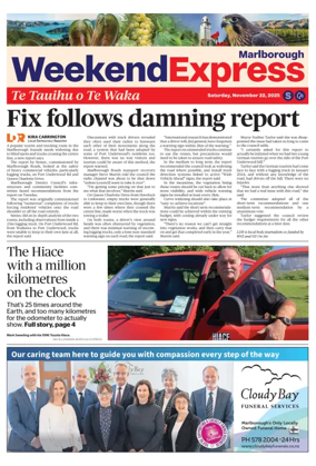 Cover of The Saturday Express, Marlborough