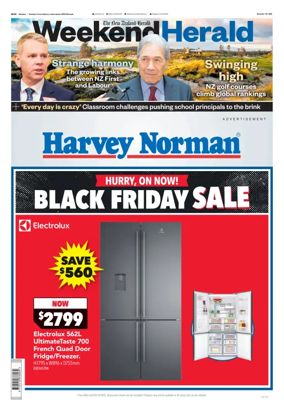 Cover of Weekend Herald