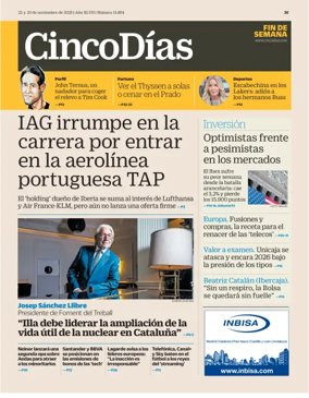 Cover of Cinco Días