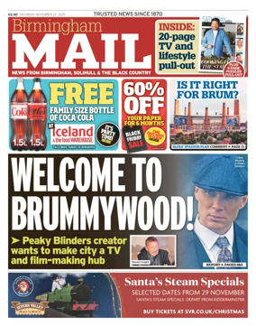 Cover of Birmingham Mail