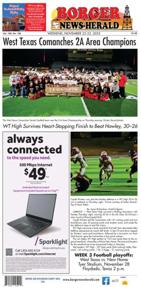 Cover of Borger News-Herald