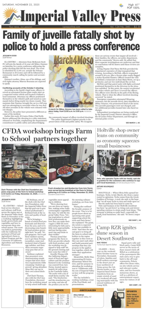 Cover of Imperial Valley Press