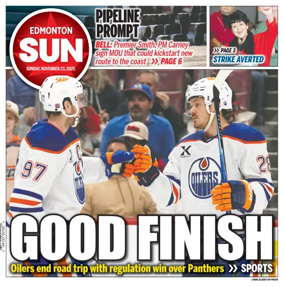 Cover of Edmonton Sun