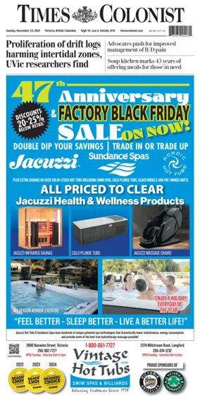 Cover of Times Colonist