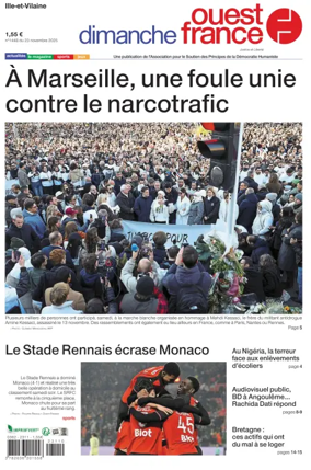 Cover of Dimanche Ouest France (Ille-et-Vilaine)
