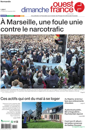 Cover of Dimanche Ouest France (Normandie)