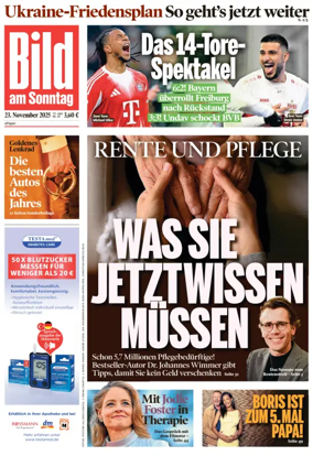 Cover of Bild am Sonntag