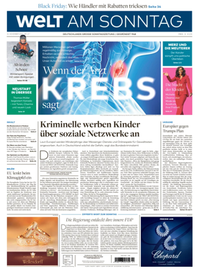 Cover of Welt am Sonntag