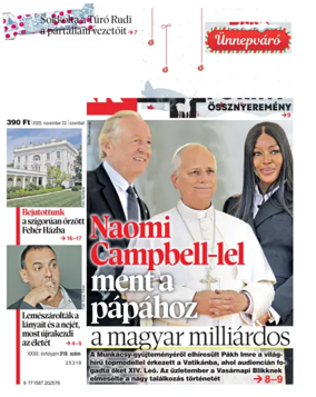 Cover of Vasárnapi Blikk