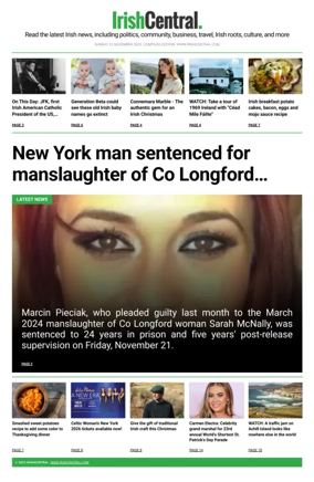 Cover of Irish Central