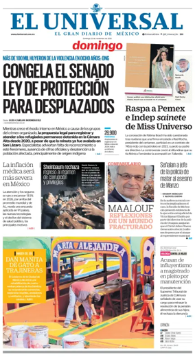 Cover of El Universal