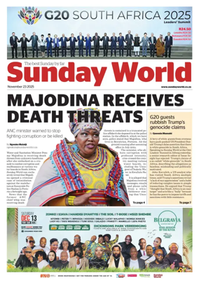 Cover of Sunday World