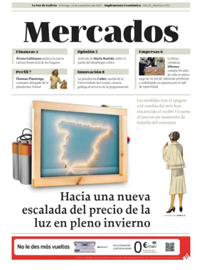 Cover of La Voz de Galicia (Viveiro) - Mercados