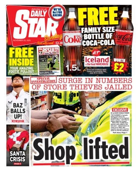 Cover of Daily Star Sunday