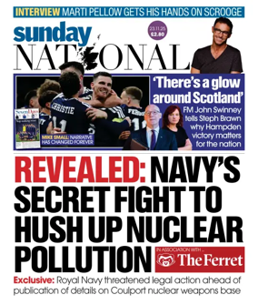 Cover of The National (Scotland)