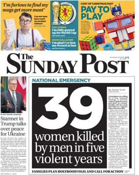 Cover of The Sunday Post (Dundee)