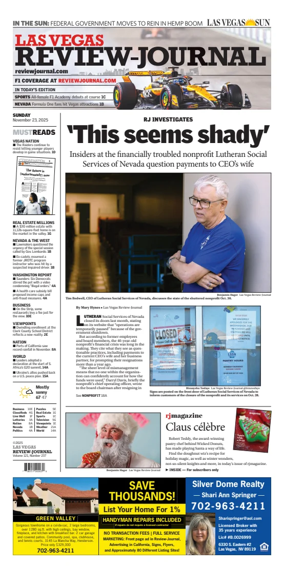 Cover of Las Vegas Review-Journal (Sunday)
