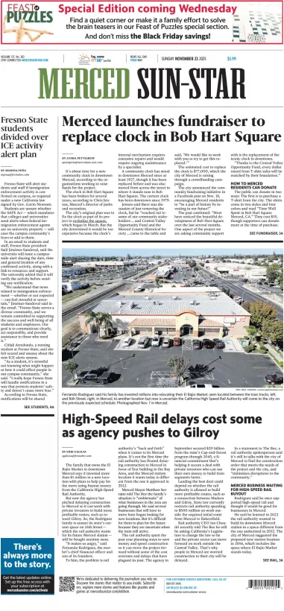 Cover of Merced Sun-Star (Saturday)