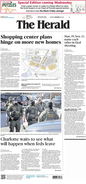 Cover of The Herald (Rock Hill)