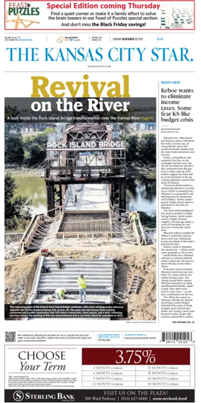 Cover of The Kansas City Star (Sunday)