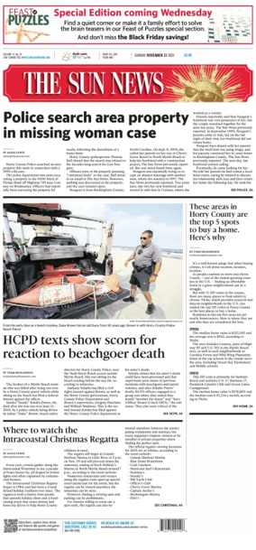 Cover of The Sun News (Sunday)