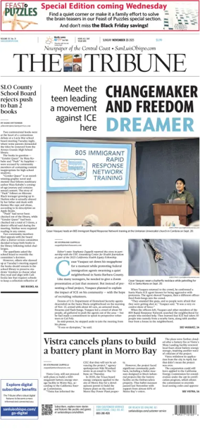 Cover of The Tribune (SLO) (Sunday)