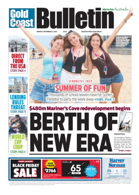 Cover of The Gold Coast Bulletin