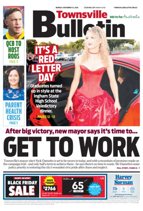 Cover of Townsville Bulletin