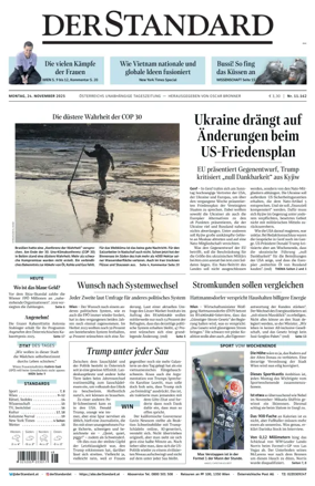 Cover of Der Standard